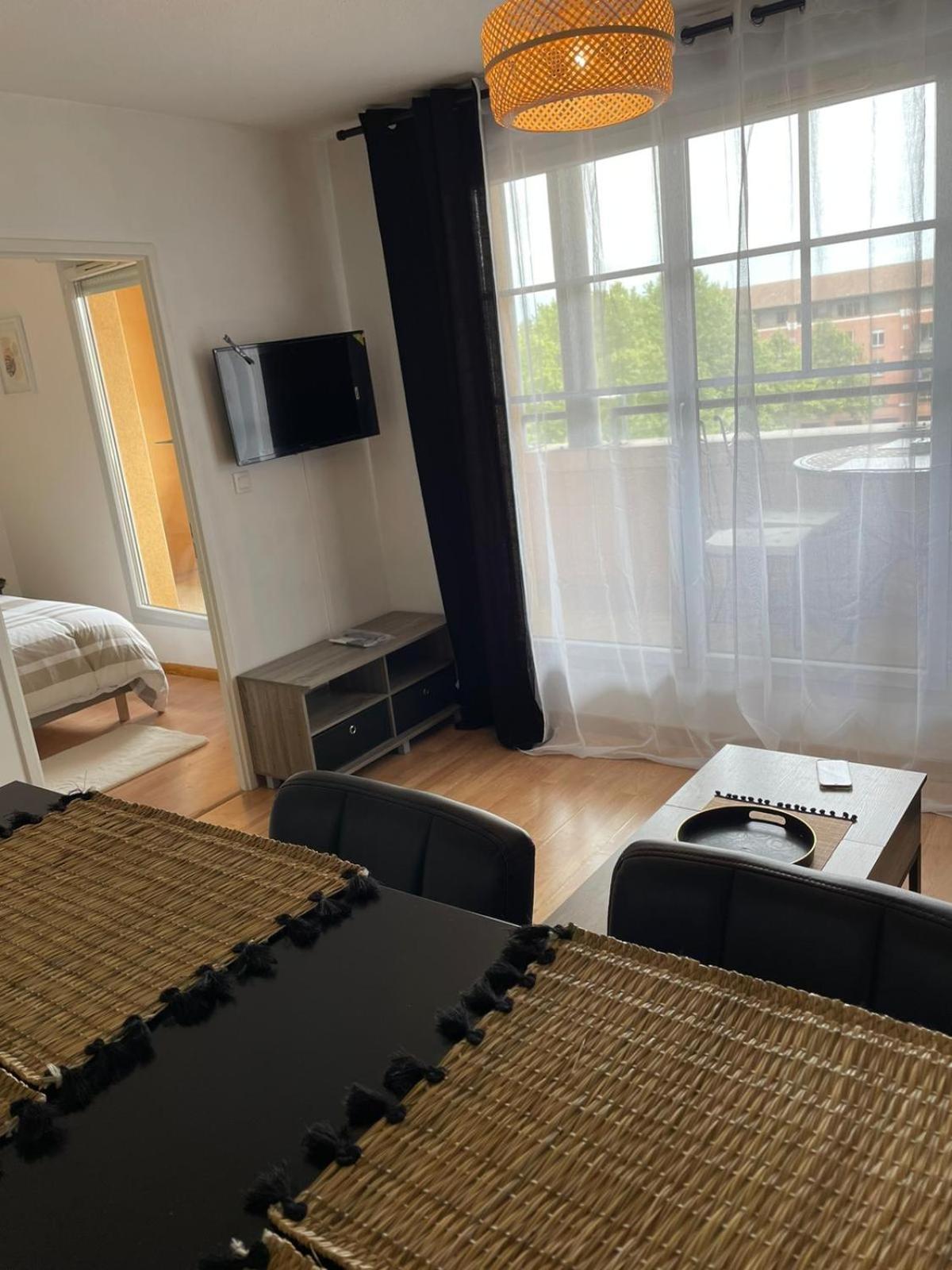 City Rose T2, Climatisation,Parking Prive, Piscine, Wifi , Tout Confort ตูลูส ภายนอก รูปภาพ